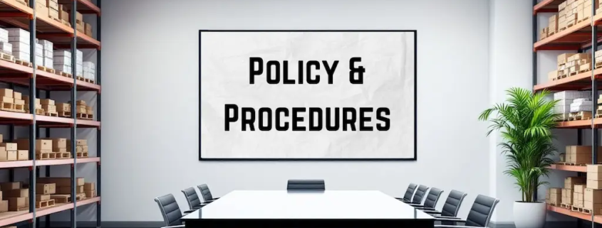 warehouse policy and procedures meeting area